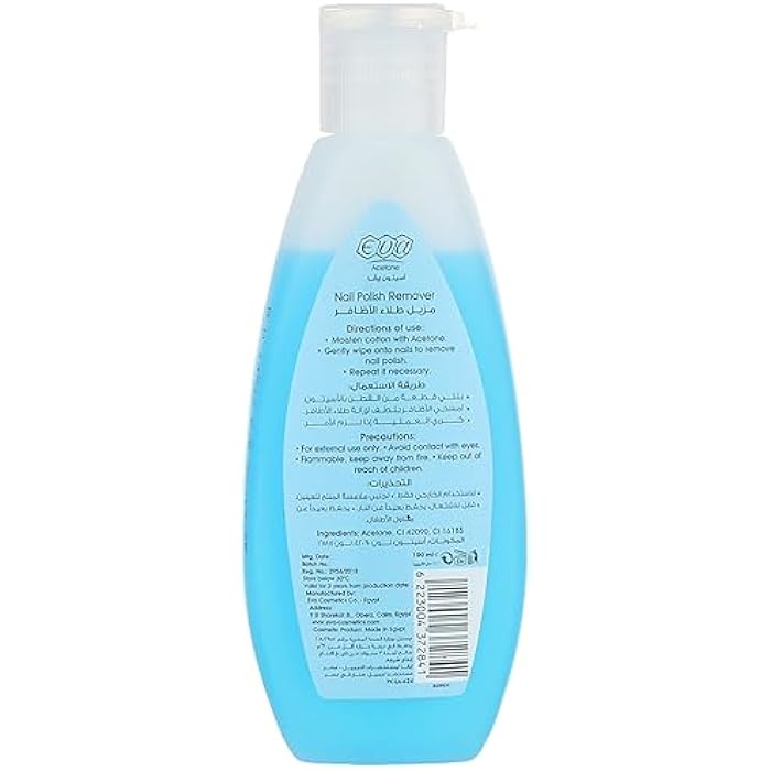 Eva Nail Polish Remover -Free Fragrance- 100 ml - Image 2